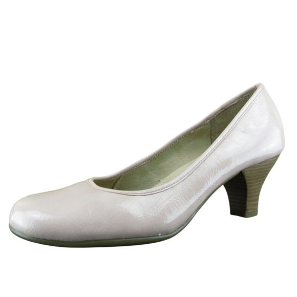 AEROSOLES Shoes - Aerosoles Wise Guy Women's Pink Synthetic Pump‎ Heels Size 9 Stylish Comfort